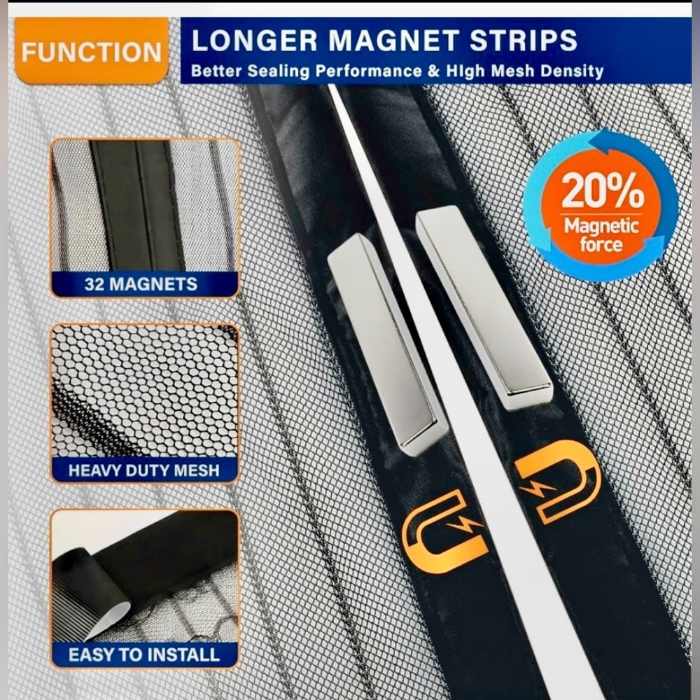 MAGNETIC SCREEN DOOR - Picture 4 of 12
